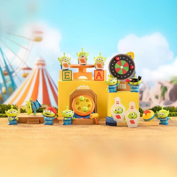 POP MART Pixar Alien Party Games Series Scene Sets-NEW SEALED BLIND BOX - Picture 3 of 4